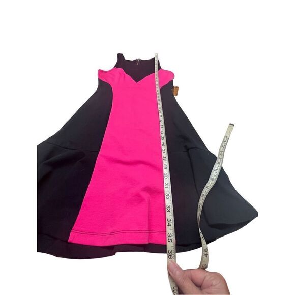 Nicki Minaj  Tank Knit Dress Sz M Junior Pink/Black NWT - Picture 6 of 7